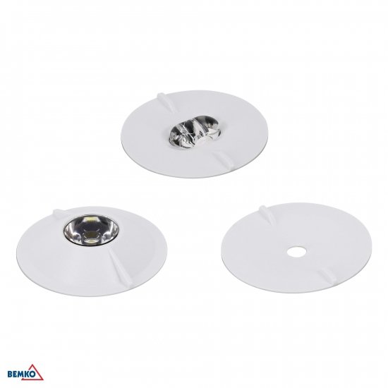 OPRAWA AWARYJNA SKALER KWADRATOWA 3W OPTYKA OTWARTA IP40 AUTOTEST 3H CNBOP