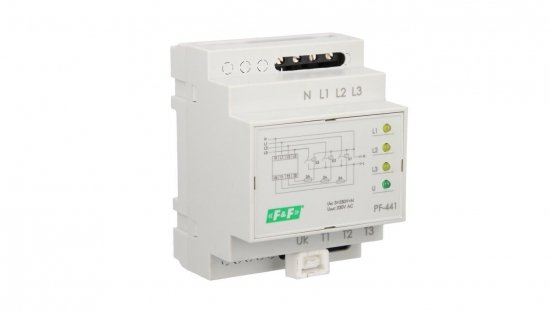Automatyczny przełącznik faz do współpracy ze stycznikami PF-441