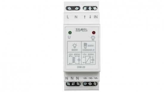 Ściemniacz 230V AC 40-500W DIM-20 EXT10000022