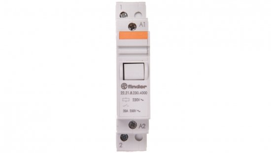 Przekaźnik modułowy mocy 1Z 20A 230V AC, styk AgSnO2 22.21.8.230.4000