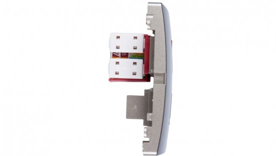 Simon Basic Gniazdo komputerowe pojedyncze RJ45 kat.5e satynowe BMF51.02/29