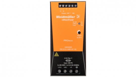 Zasilacz impulsowy trójfazowy 400-500V AC/24V DC 10A 240W PRO ECO3 240W 24V 10A 1469540000