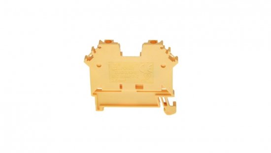 Złączka szynowa 2-przewodowa ochronna 2,5mm2 żółto-zielony V0 ZUG-2,5PE A11-B13Z