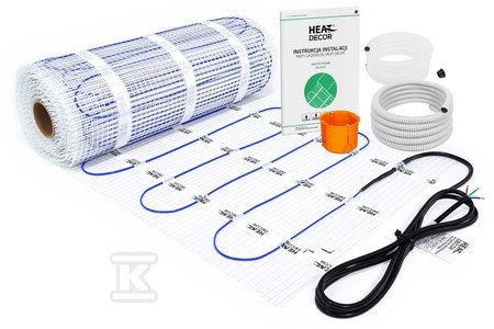 Zestaw maty grzewczej HD-mat 150 W/m2, szerokość 50 cm - bez termostatu - 1 m2