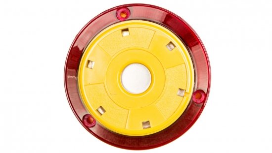 Sygnalizator optyczno-akustyczny 12V DC pulsacyjny LED czerwony 105/70dB IP54 SL-32