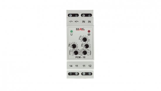 Przekaźnik czasowy 16A 0,1sek-10dni 24V AC/DC PCM-10/24V EXT10000086