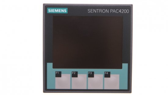 Analizator parametrów sieci PAC4200 x/1A x/5A licznik energii kl.0,2 MODBUS TCP/IP RJ45 2DI 2DO 95-240VAC 7KM4212-0BA00-3AA0