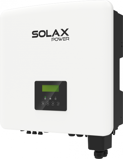 Falownik hybrydowy SOLAX X3-HYBRID-10.0D-G4 maks. 11 KVA wyjście AC, 2 MPPT, w zestawie moduł komunikacyjny, wyłącznik DC i przekładniki CT, wejście 16A, kompatybilny z baterią Tripple Power
