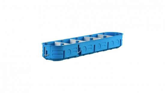 Puszka do pustych ścian 5x60mm płytka MULTIBOX niebieski P5x60K 32328203