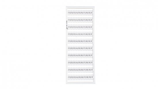 Ramka z oznacznikami 10x 21-30 209-504 /5szt./