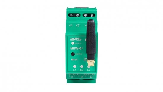 SUPLA Monitor energii elektrycznej WI-FI 3F N MEW-01 SPL10000009