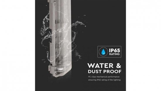 Oprawa hermetyczna pod 2 świetlówki LED 150cm G13 IP65 7884