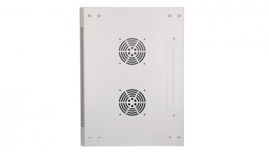 Szafa rack montowana na ścianie, drzwi blaszane pełne Extralink 12U 600x450 ASP Szara