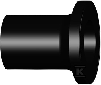 Tuleja doczołowa długa kołnierzowa dn75 PE100, SDR11, PN10 gaz/PN16 woda, sfazowana 753800012