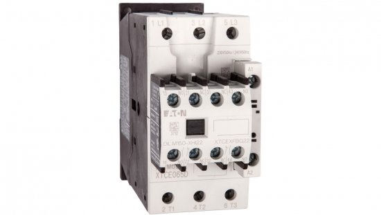 Stycznik mocy 65A 3P 230V AC 2Z 2R DILM65-22 (230V50HZ,240V60HZ) 277926