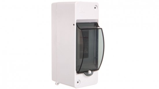 Rozdzielnica modułowa 1x2 natynkowa IP30 MINI S-2 z pokrywą dymną 2302-01