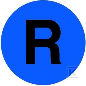 Soczewka M22-XDL-B-X6 przycisku płaska niebieskaz opisem 218304