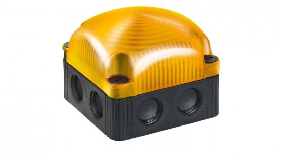 Sygnalizator ostrzegawczy żółty 24V DC LED stały IP65 853.300.55