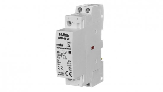 Stycznik modułowy instalacyjny 25A 2Z 230V AC typ: STM-25-20 EXT10000288