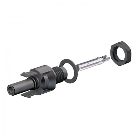Gniazdo(+) MC4 panelowe 4/6mm2 (PV-ADBP4-S2/6-UR)