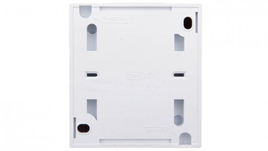 MADERA Łącznik hermetyczny świecznikowy IP44 biały ŁNH-2N/00