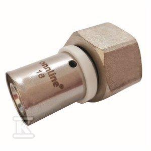 ZŁĄCZKA ZAPRAS 20MM X 3/4  ZE ŚRUBUNK
