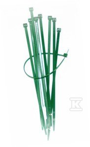Opaska kablowa SCK-200MCG zielona (100szt) SCK-190STZI