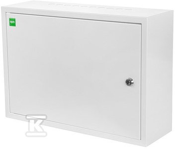 Rozdzielnica natynkowa metalowa z zamkiem KRAFT 2x24 PE+N IP30