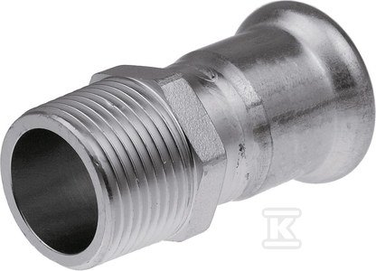 ZŁĄCZKA Z GZ 42X1 1/4  INOX PRESS