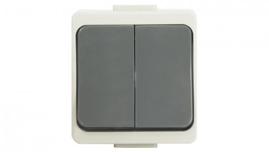 JANTAR-bis Łącznik świecznikowy n/t IP44 szary WNT-2J-b