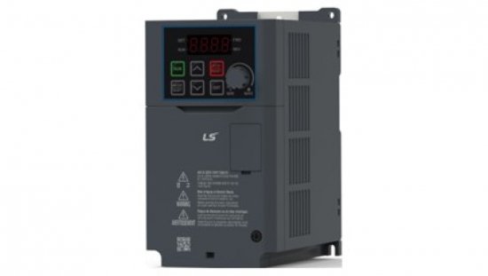 Przemiennik częstotliwości LS Electric G100, 3-fazowy, moc 2,2KW / 4kW, EMC, Modbus 6041002400 LV0022G100-4EOFN