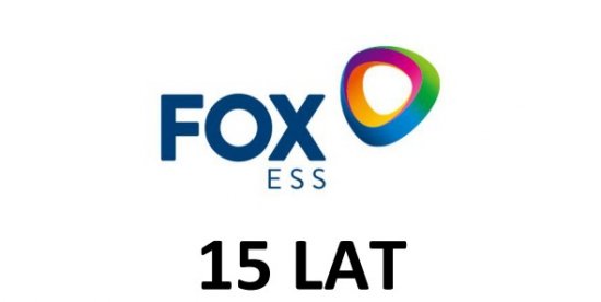 Gwarancja rozszerzona, łącznie 15 lat (12+3), falownik 1-fazowy FoxESS S3000