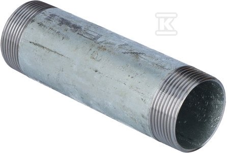 Sztucer stalowy ocynk gwint dwustronny 6/4 L=150 D10AV 987048015