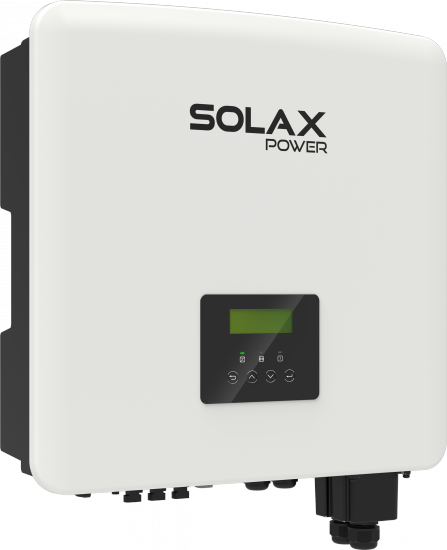 Falownik hybrydowy SOLAX X3-HYBRID-8.0 G4 maks. 8.8 KVA wyjście AC, 2 MPPT, w zestawie moduł komunikacyjny, wyłącznik DC i przekładniki CT, wejście 16A, kompatybilny z baterią Tripple Power