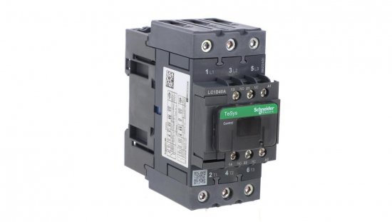 TeSys Deca Stycznik mocy 40A 3P 48V AC 1Z 1R (EVK) LC1D40AE7