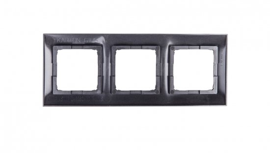 Simon 54 Premium Ramka potrójna antracyt /do karton-gips/ DRK3/48