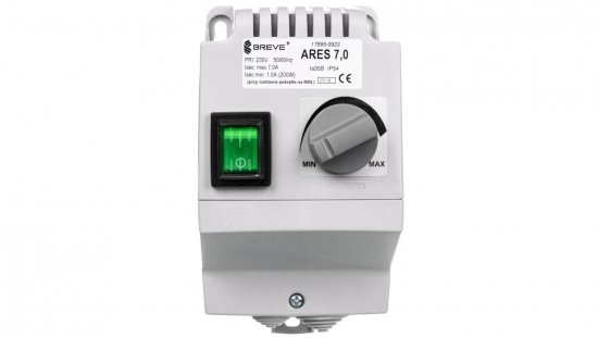 Regulator prędkości obrotowej 1-fazowy ARES 7,0 230V 7A 17886-9922