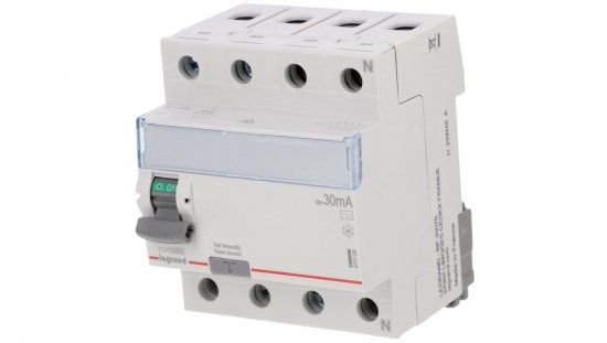 Wyłącznik różnicowoprądowy 4P 40A 0,03A typ AC P304 TX3 411708
