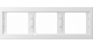 Ramka 3-krotna pozioma śnieżnobiały K.1 13737009