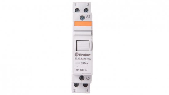 Przekaźnik modułowy mocy 2Z 20A 230V AC, styk AgSnO2 22.22.8.230.4000