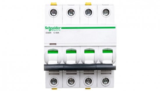 Wyłącznik nadprądowy 4P C 50A 6kA AC iC60N-C50-4 Acti9 A9F04450