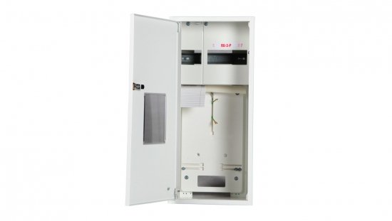 Szafka licznikowa natynkowa/podtynkowa (uniwersalna) 1-licznikowa 3-fazowy IP30 RU-3-P Z/O