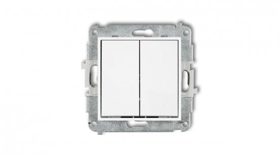 ICON Mechanizm łącznika świecznikowego biały mat 25IWP-2