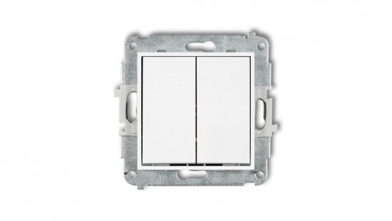 MINI Mechanizm łącznika świecznikowego biały mat 25MWP-2