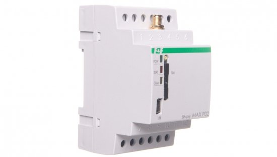 Przekaźnik zdalnego sterowania GSM (CLIP) 2xwy/2xwe sterowanie bramą SIMplyMAX-P02