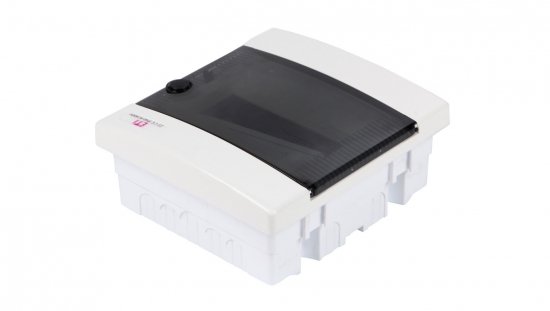 Rozdzielnica modułowa 1x8 podtynkowa /transparentna/ IP40 ECM8PT DIDO 001101010