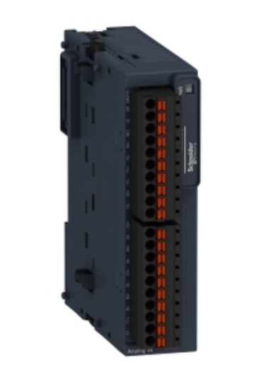 Moduł wejść analogowych 8we prądowe/napięciowe 12bit 24V DC zaciski sprężynowe Modicon TM3-8 TM3AI8G