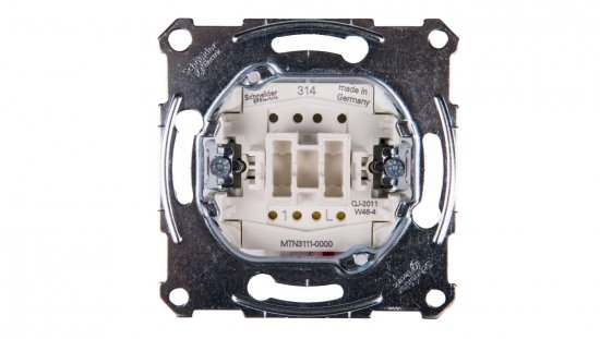 Merten Łącznik pojedynczy 10A 250V IP20 MTN3111-0000