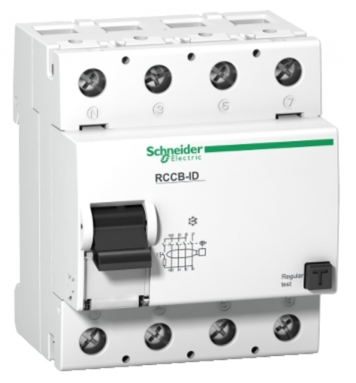 Wyłącznik różnicowoprądowy 4P 125A 0,03A typ AC 16905