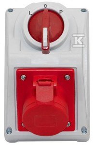ROZDZIELNICA KOMBI 32A/5P L/P ONNLINE